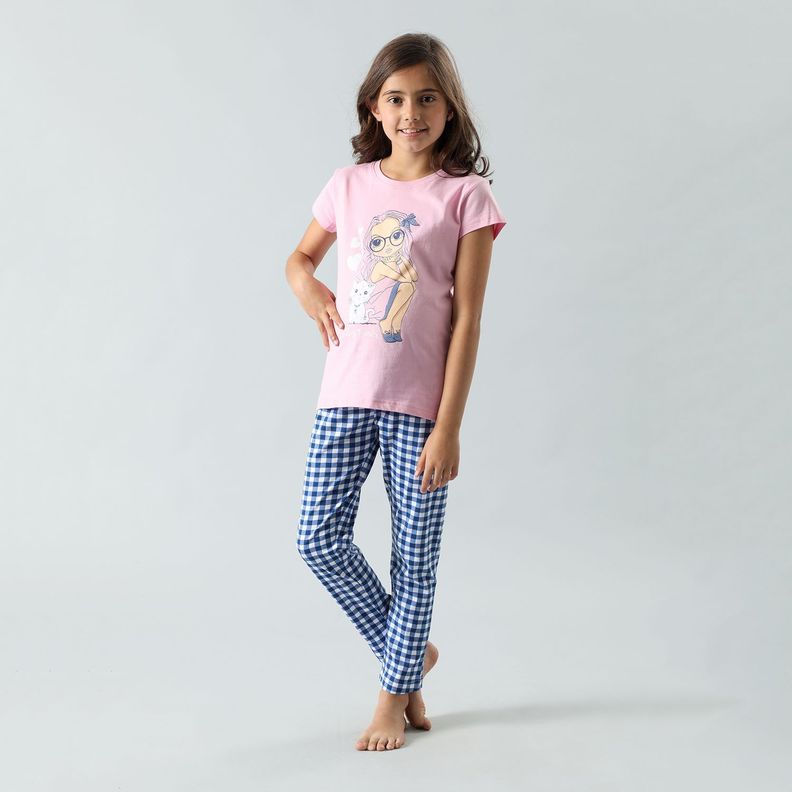 Pijama 2P M/Corta - Pantalon-0