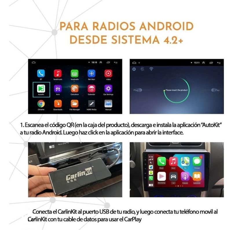 Carlinkit Apple Carplay Android Auto Wired Connection-2