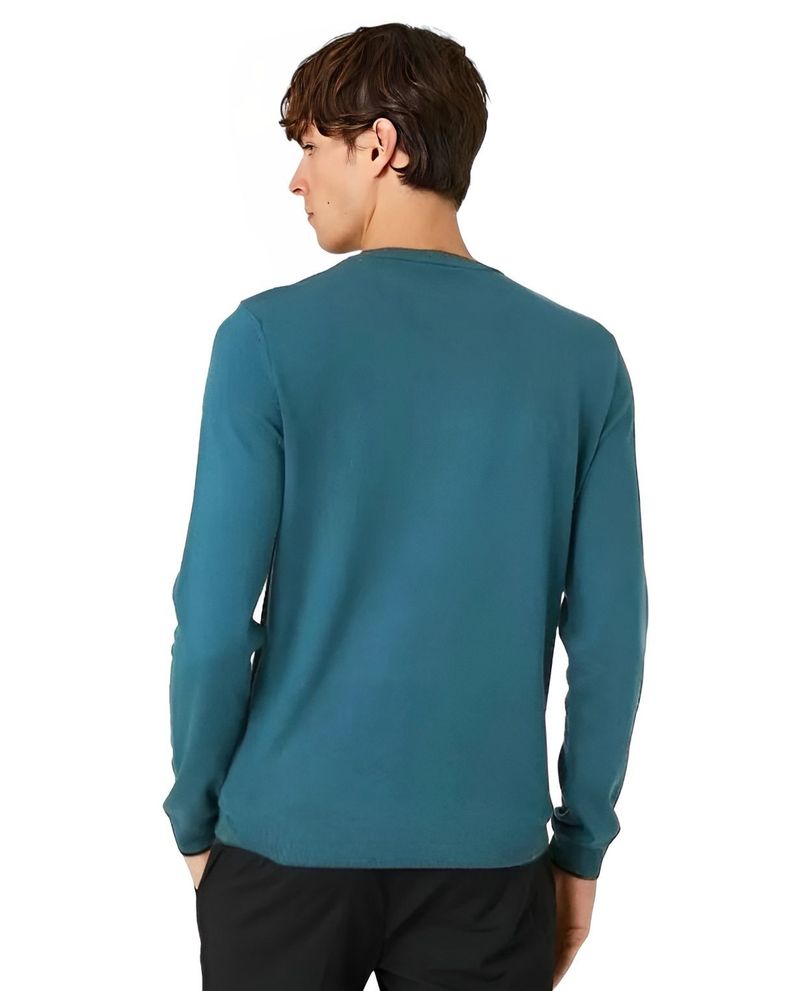 Polera Manga Larga Cuello V -3