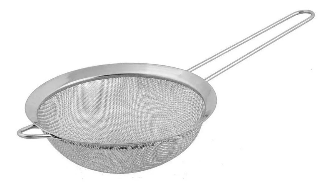 Colador Espumadera Malla De Metal-0