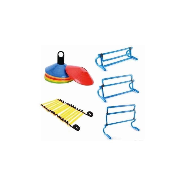 Kit Entrenamiento 3 Vallas + Escalerilla + 10 Obstaculos - PS Diseno 9