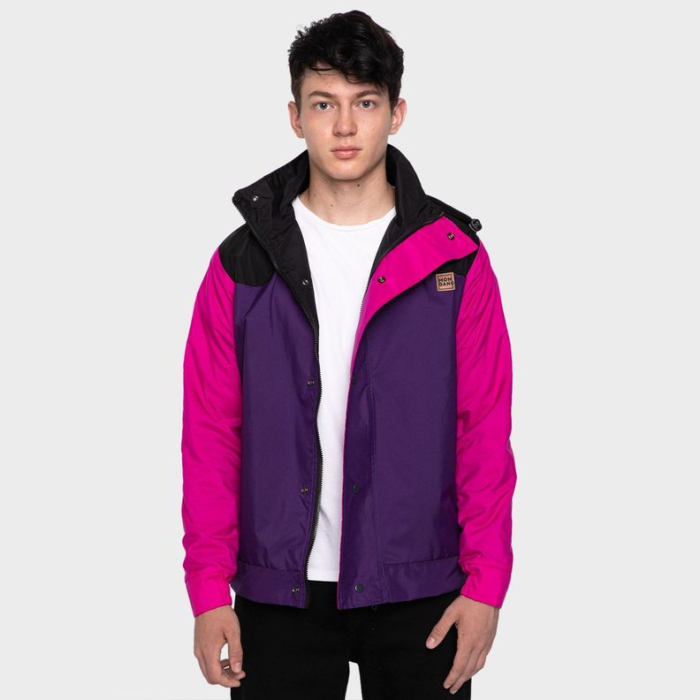 PARKA IMPERMEABLE RAINPROOF PURPLE-1
