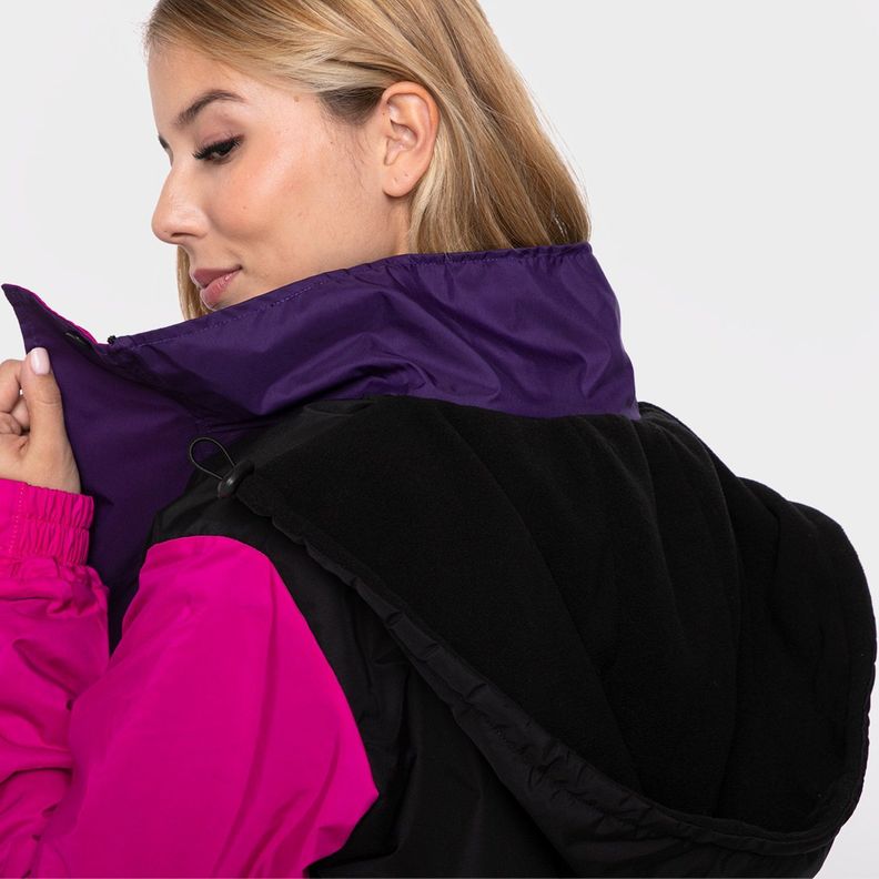 PARKA IMPERMEABLE RAINPROOF PURPLE-4