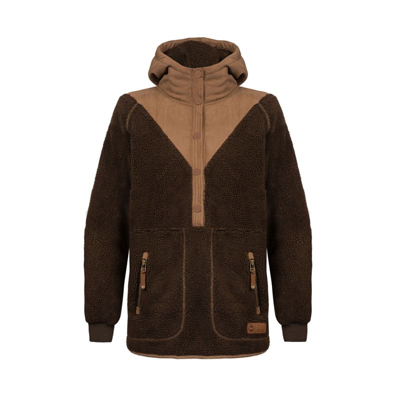 Chiporro Sherpa Grander Mujer Brown Gnomo-2