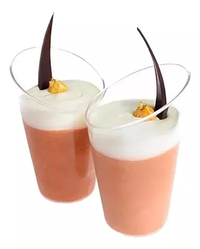 X20 Pocillo Desechable Pocillos Plásticos Para Postres 60ml -2