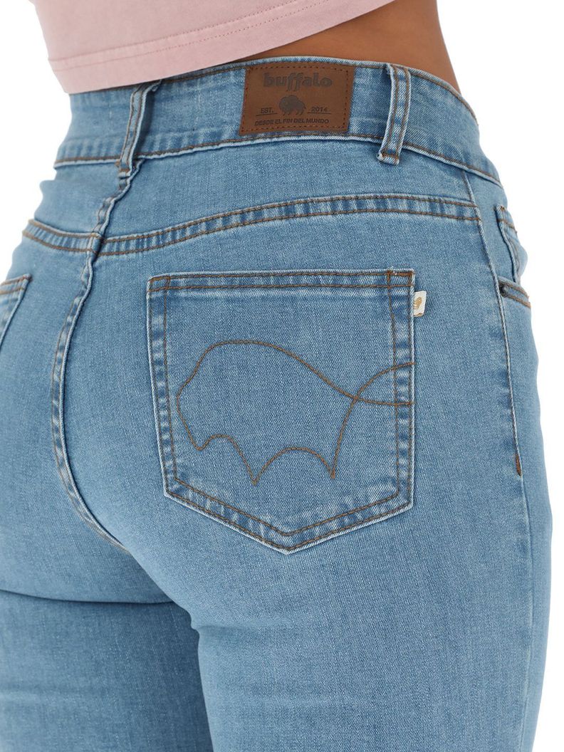 Pantalon Jeans Palqui Celeste Mujer-3