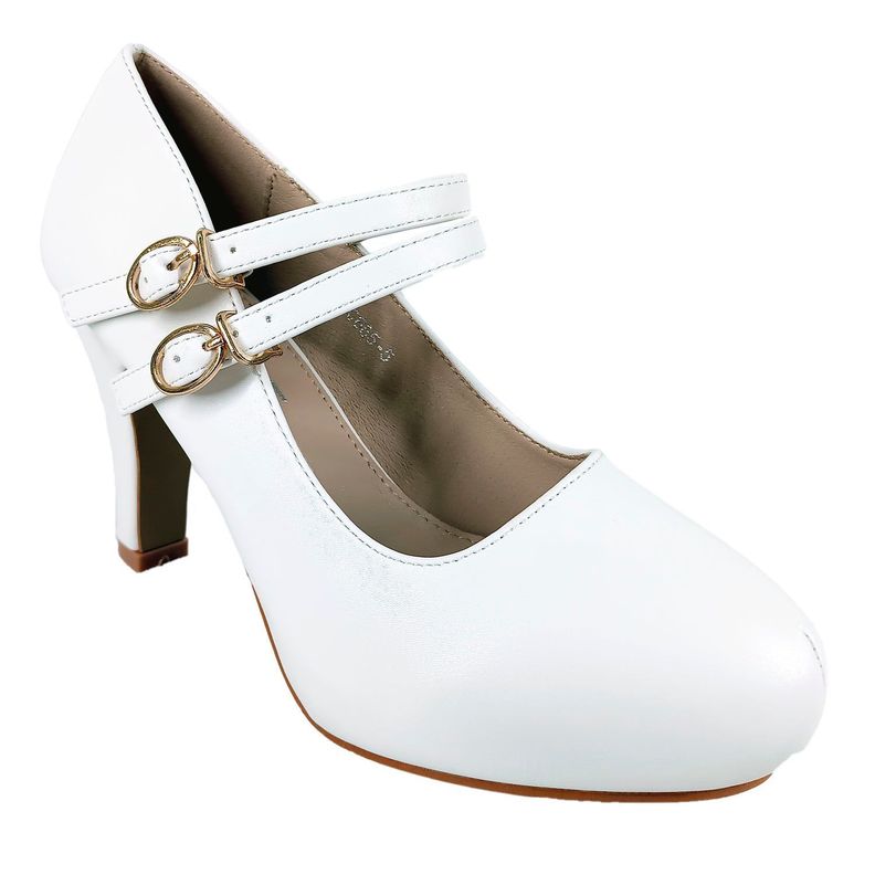 Zapato de Mujer PG665 Blanco-1