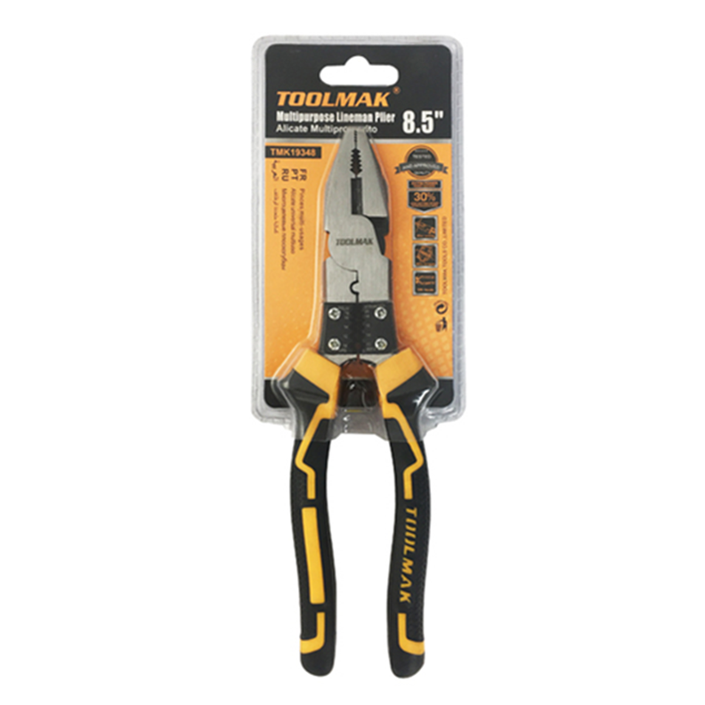 Alicate Universal Multuso Pelacable 8.5 PulG Tmk-0