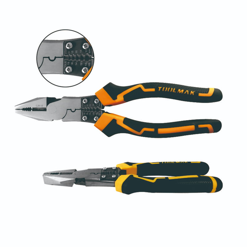Alicate Universal Multuso Pelacable 8.5 PulG Tmk-1