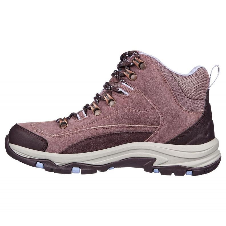 Botin Mujer Trego Malva Skechers-3