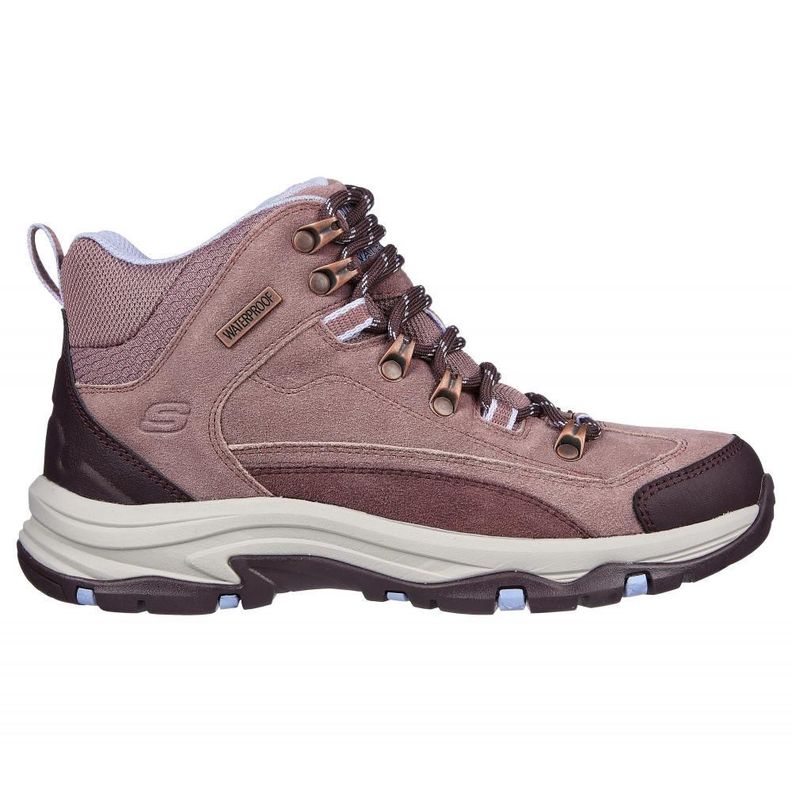 Botin Mujer Trego Malva Skechers-4