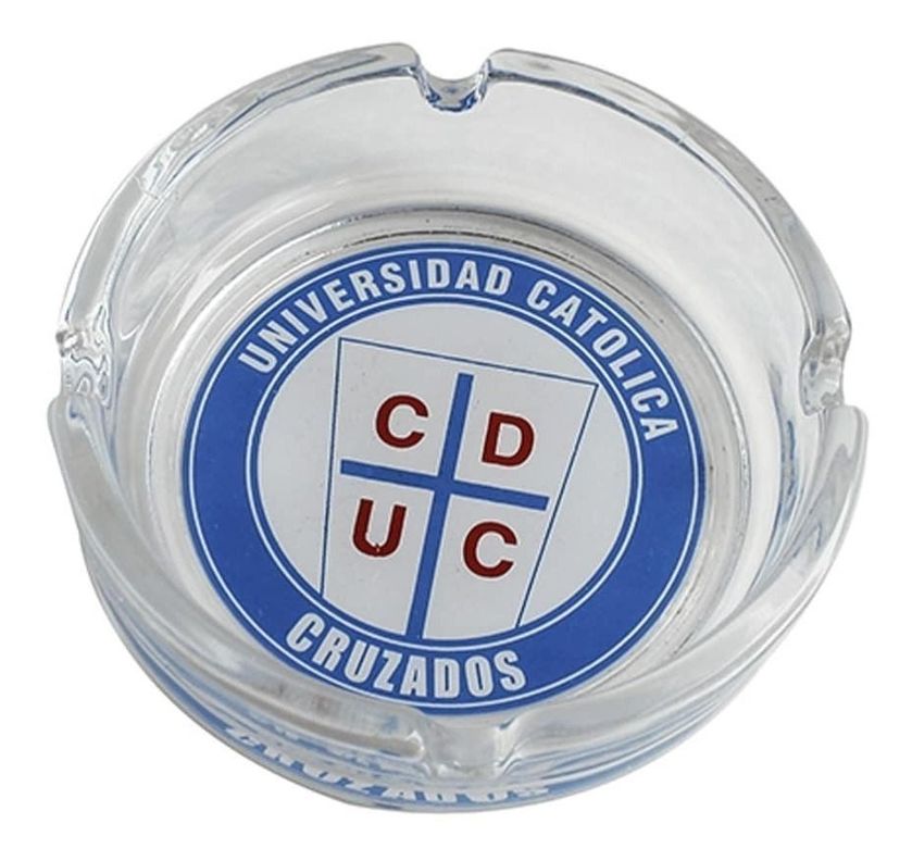 Cenicero Universidad Católica Nuevo Y Original Titanio -0