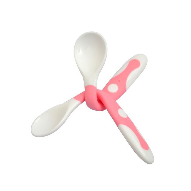 Set Cucharas Flexible con Estuche Celeste-3