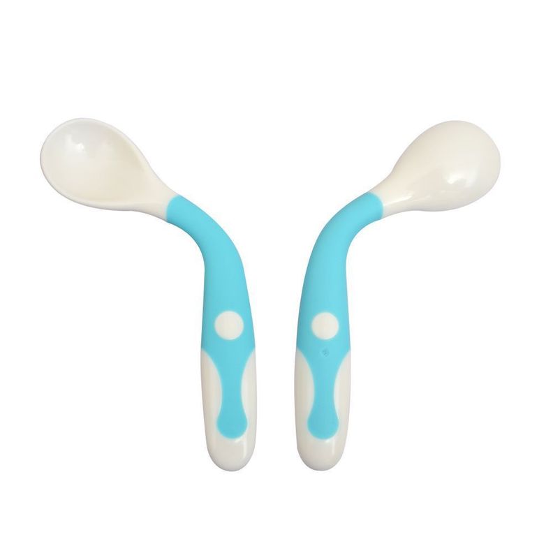Set Cucharas Flexible con Estuche Celeste-0