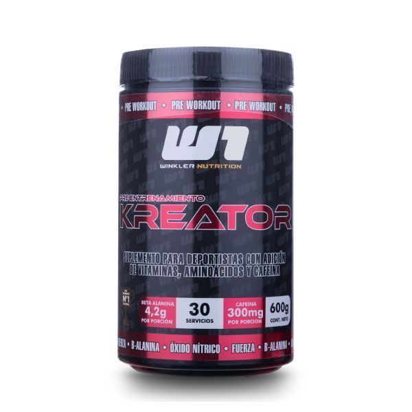 Pre Entreno Kreator sabor Extreme Punch 600 grs.-0