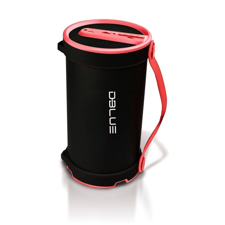 Parlante Bazooka Bluetooth Portátil Con Radio Rojo - PuntoStore-1