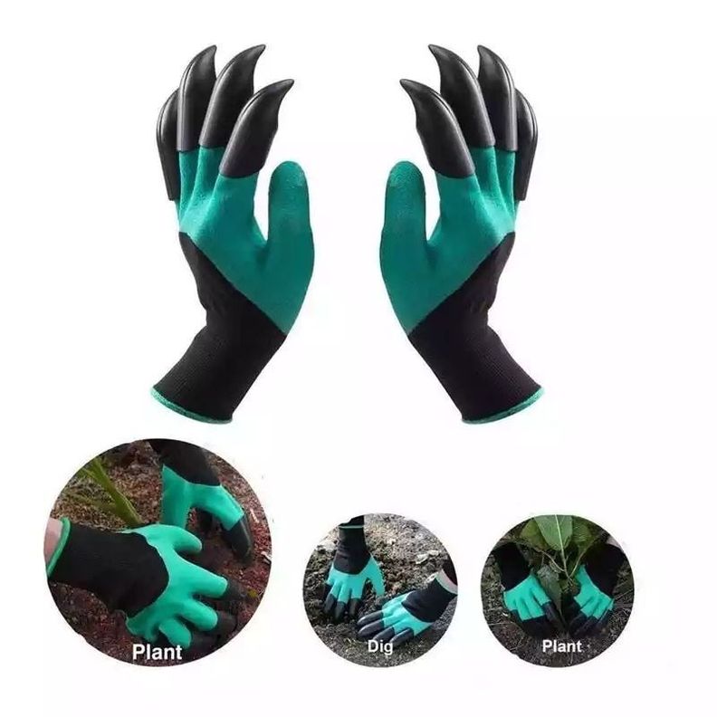 Guantes Para Jardinería Con Garras, Accesorio Jardín Trabajo -1