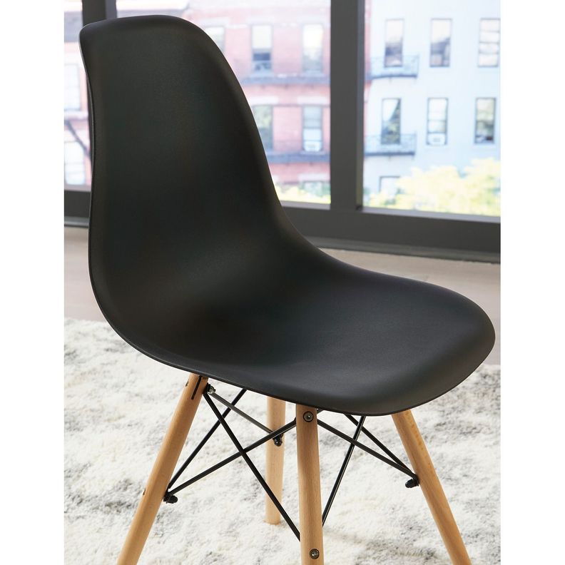 Pack 4 sillas comedor Jaspeni black-3