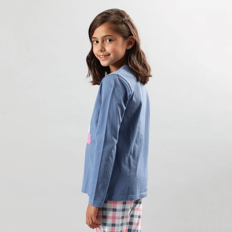 Pijama 2P M/Larga - Pantalon Pitillo-2