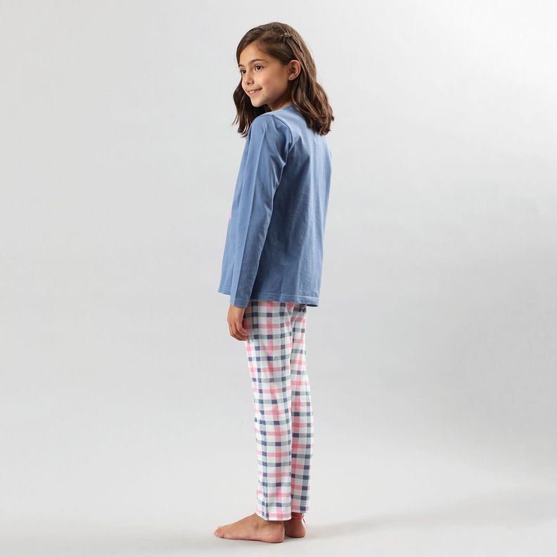 Pijama 2P M/Larga - Pantalon Pitillo-1