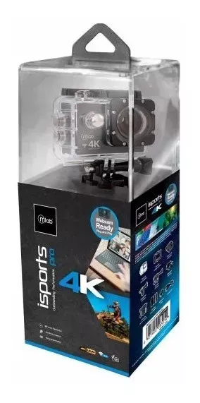 Cámara Deportiva Isport Pro 4k Wifi Mlab Resistente Al Agua-2