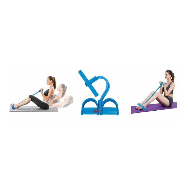Banda Elástica De Tubo Flexible Con Pedal Y Manilla - PuntoStore-1