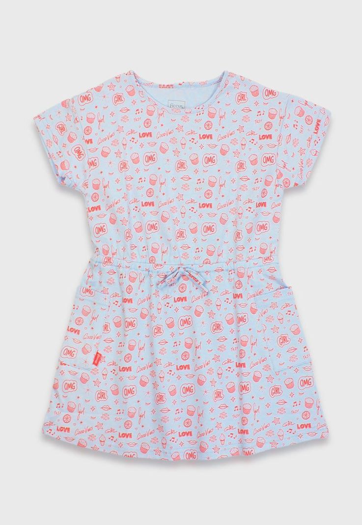 Vestido kids niña rapport day to day-0