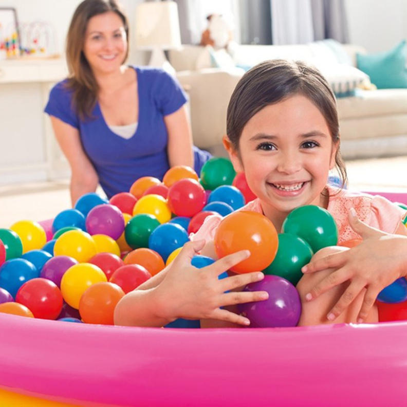 Pelotas Entretenidas 8 cm 100 U Fun Ballz-2
