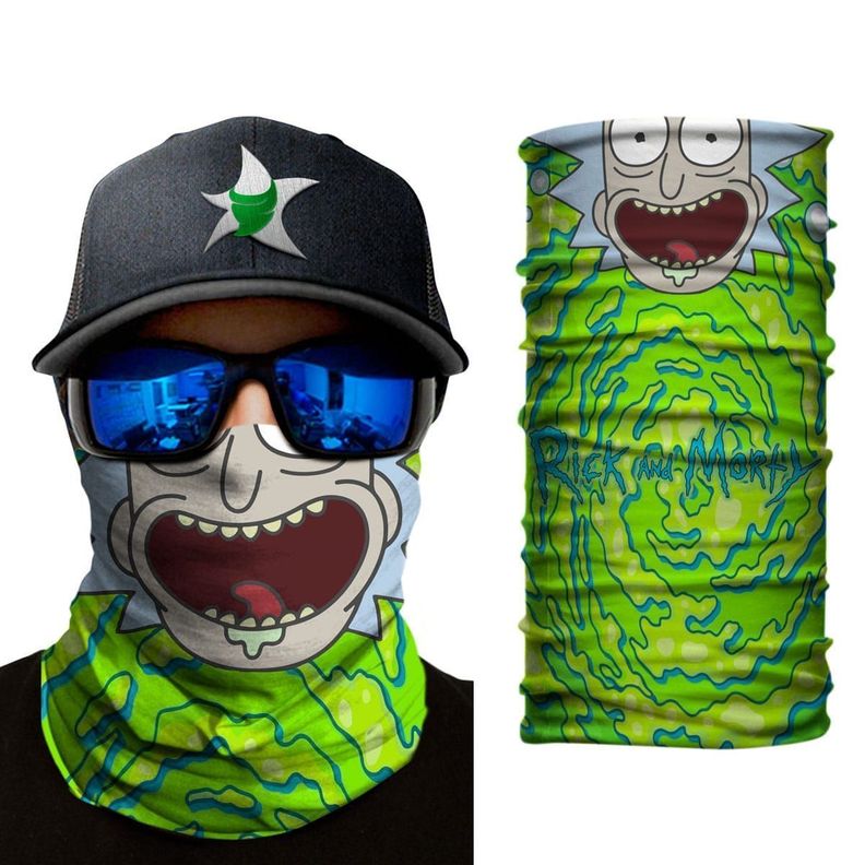 Bandana, Fugaz Store, Multicolor, Rick And Morty (Doble) -2