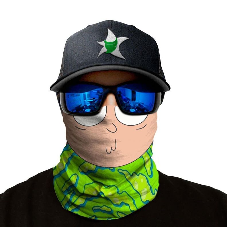 Bandana, Fugaz Store, Multicolor, Rick And Morty (Doble) -1