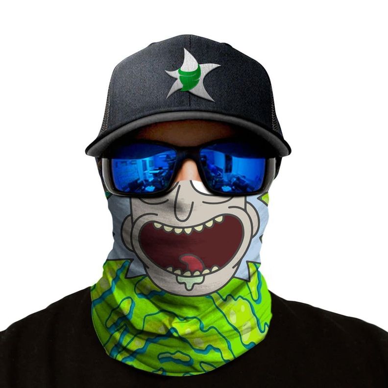 Bandana, Fugaz Store, Multicolor, Rick And Morty (Doble) -0