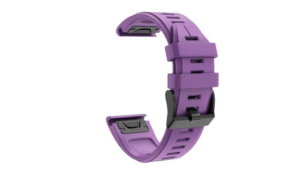 Correa Compatible Garmin Fenix 6x 6x Pro 5x 5x Plus 3hr 26mm Morado-0