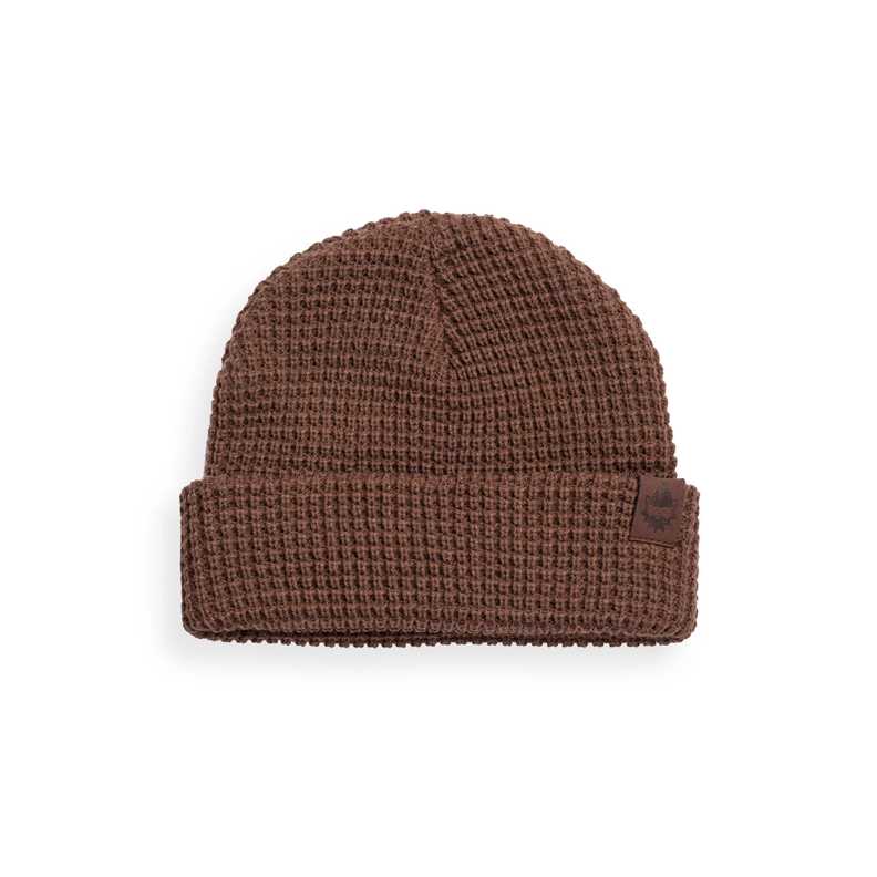 Gorro Waffle Eco Fablir Beanie Niño Terracota-0