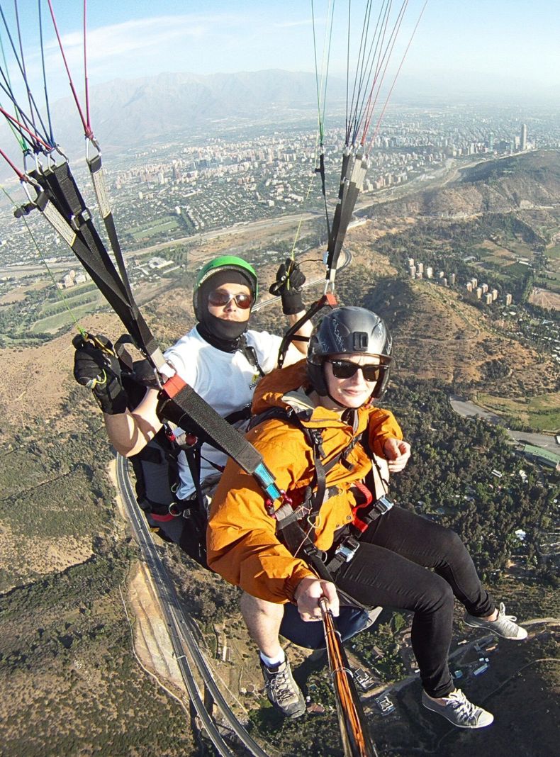 Parapente Recreativo Santiago-2