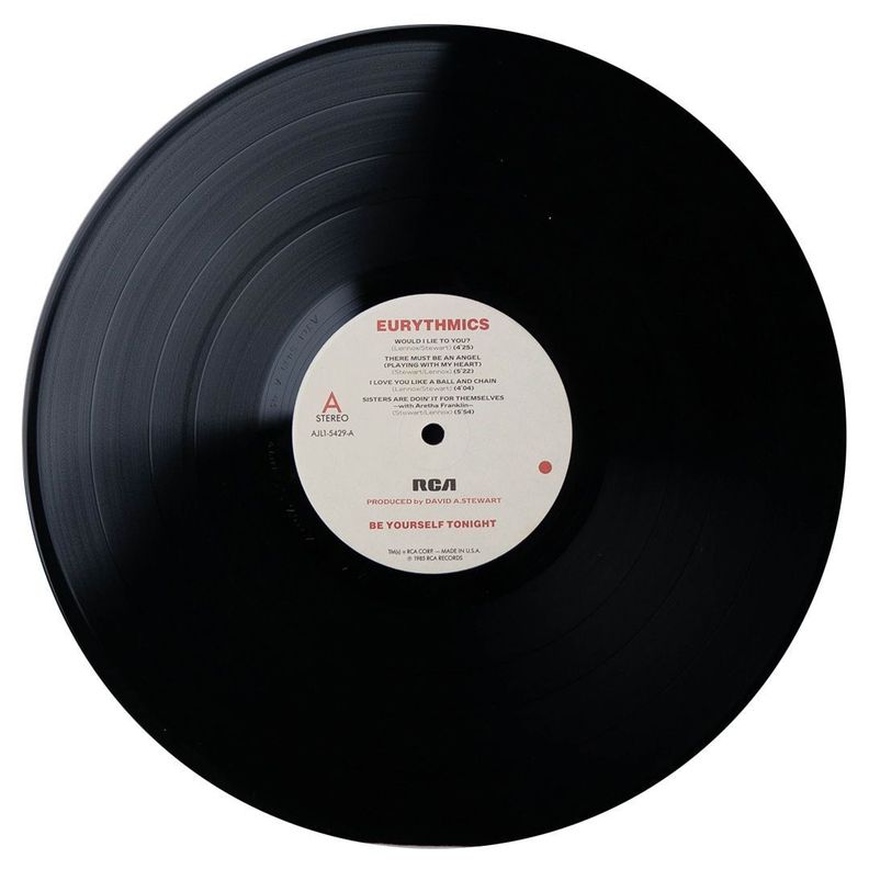 EURYTHMICS - BE YOURSELF TONIGHT VINILO USADO-2