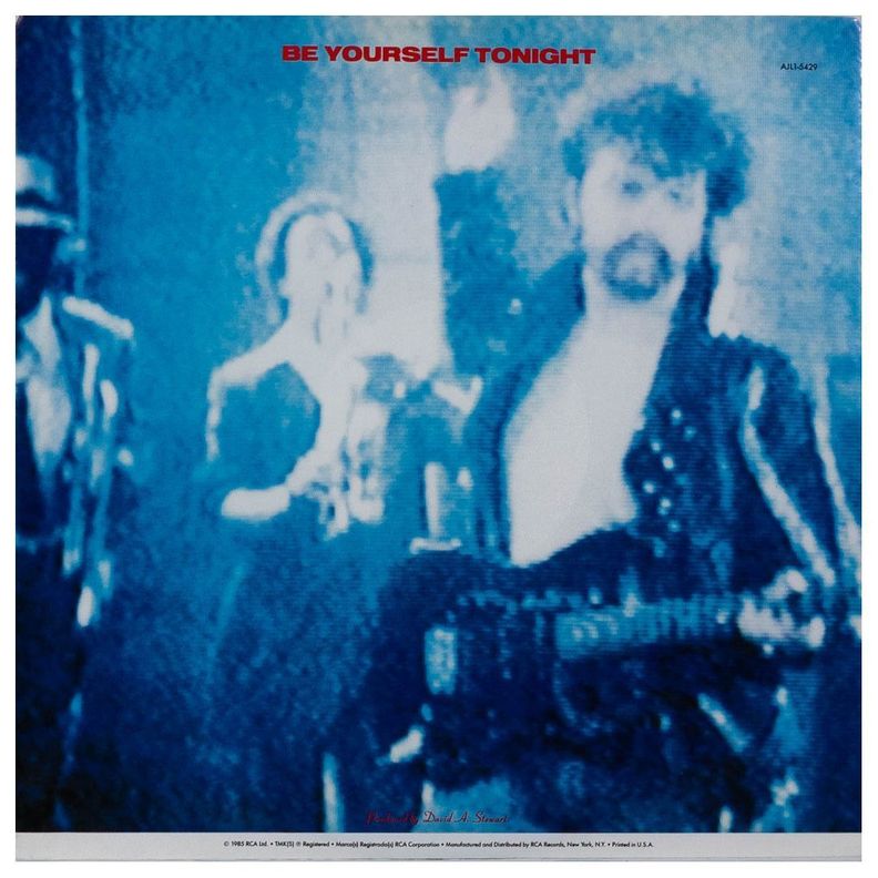 EURYTHMICS - BE YOURSELF TONIGHT VINILO USADO-4