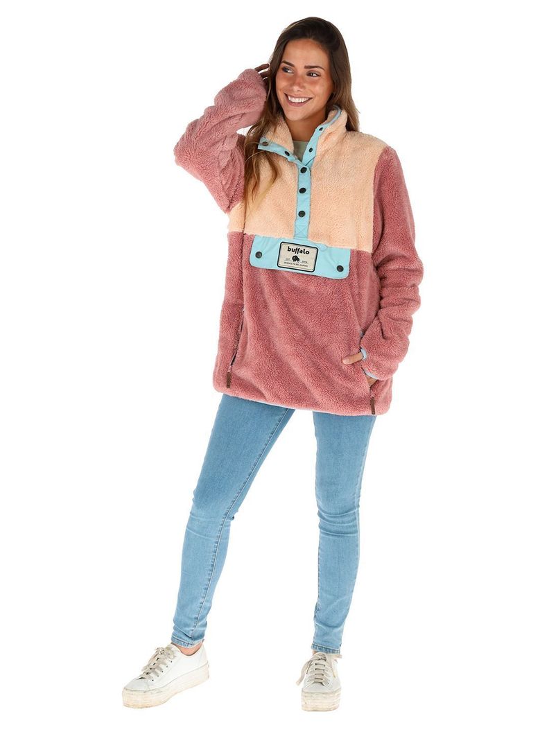 Chaqueta Indigo Rosado Mujer-1