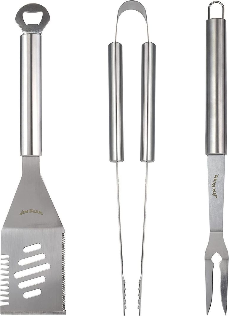 Set Parrillero 3 Utensilios Jim Beam-0