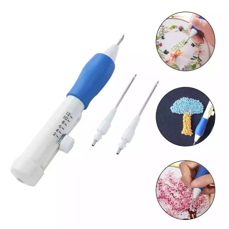 Lápiz de Bordado Mágico,  Accesorio de Coser Costura Aguja -1