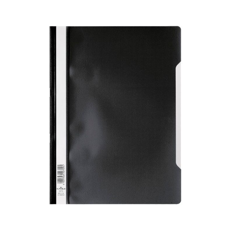 Carpeta Fastener Carta Negro Durable [pack X 25]-0