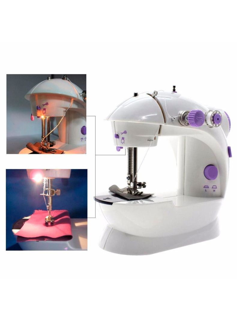 Mini maquina de coser con pedal portatil-2