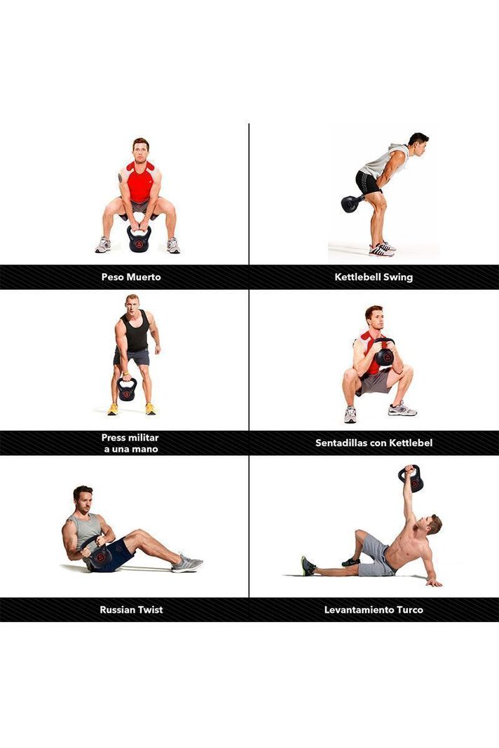 Kettlebell Pesa Rusa 10 Kg-4