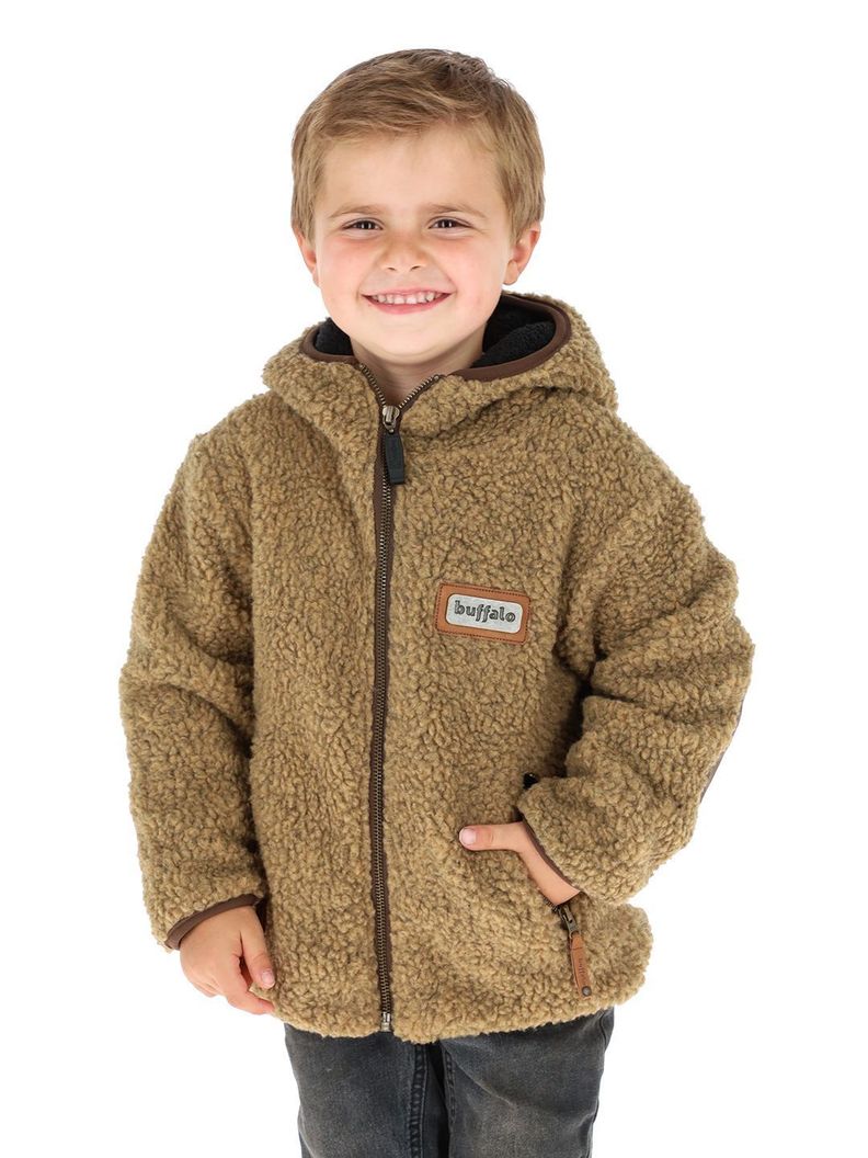 Chaqueta Chiporro I2 Mostaza Jaspeado Niños-1