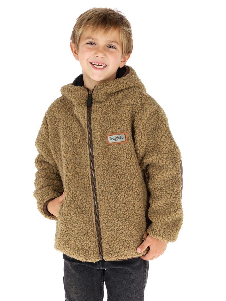 Chaqueta Chiporro I2 Mostaza Jaspeado Niños-3