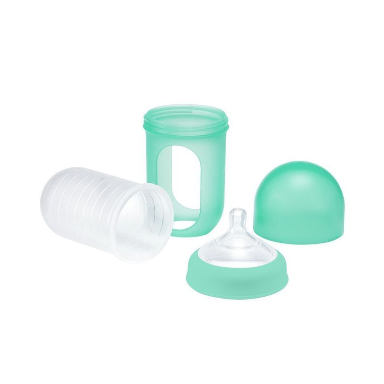 Set 3 Mamaderas con bolsa de silicona NURSH - 240 ml -5