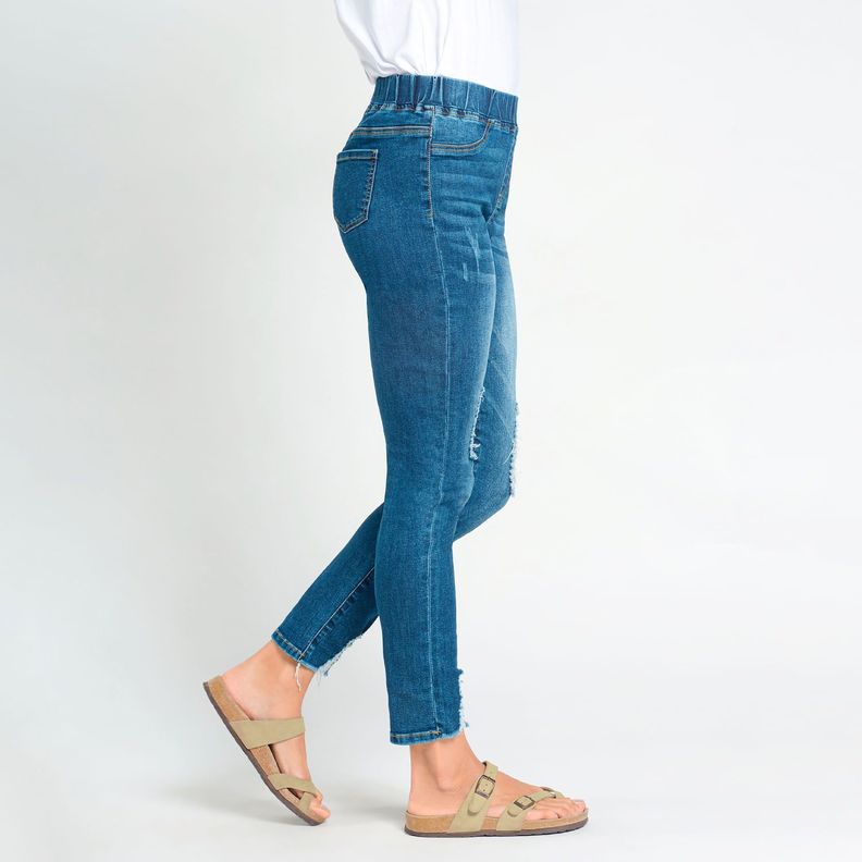 Legging Diseño algodón Azul Caffarena-1