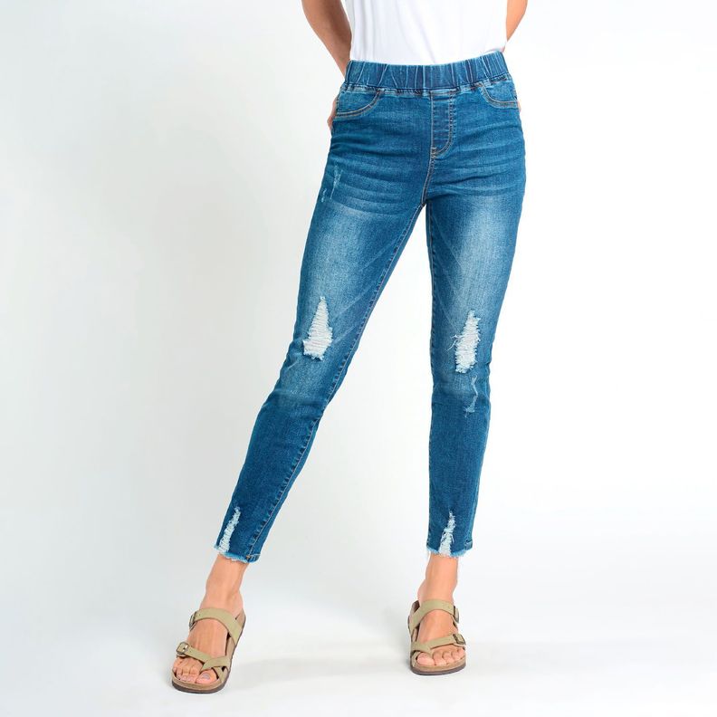 Legging Diseño algodón Azul Caffarena-0
