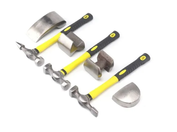 Kit Desabollador Martillo Set 7 Piezas Reparación Carrocería-1