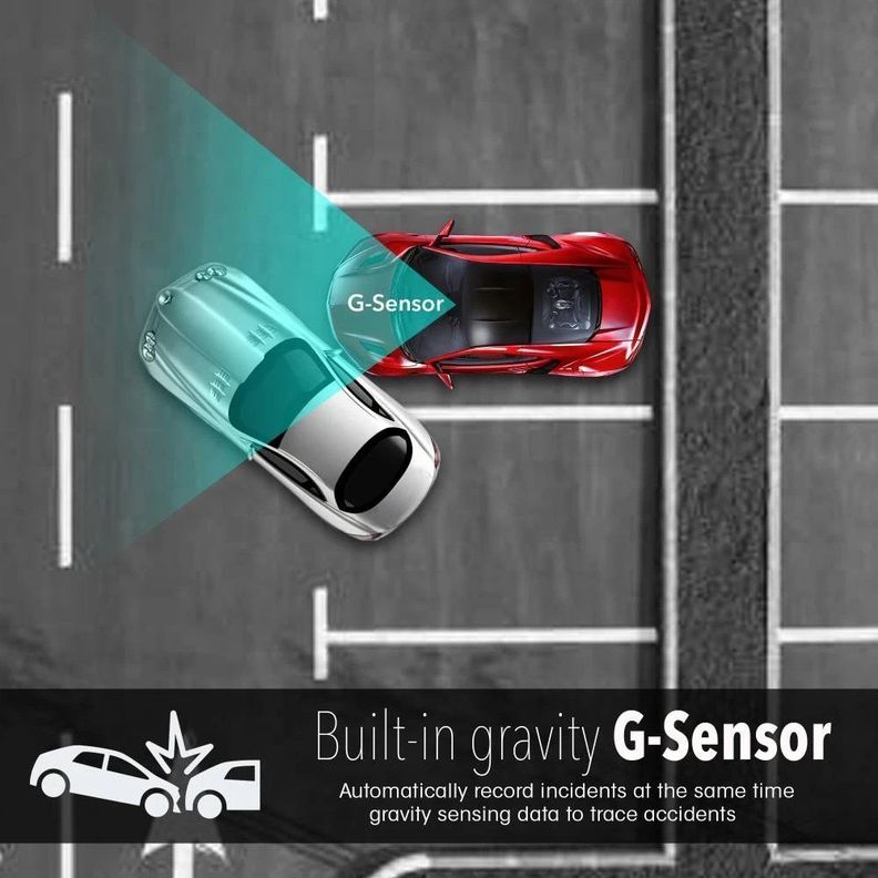 Espejo Monitor Auto DVR y camara de marcha atras-6