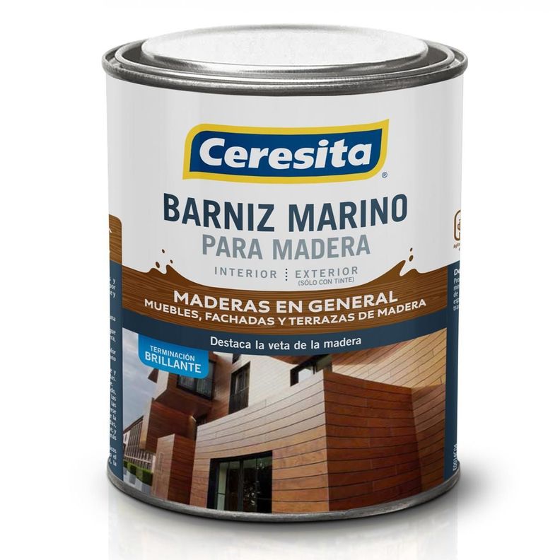 Barniz Marino Roble Oscuro 1/4 Gl-0